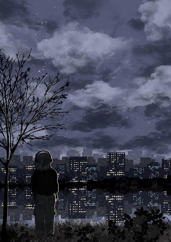 Solitary / one day, three autumns